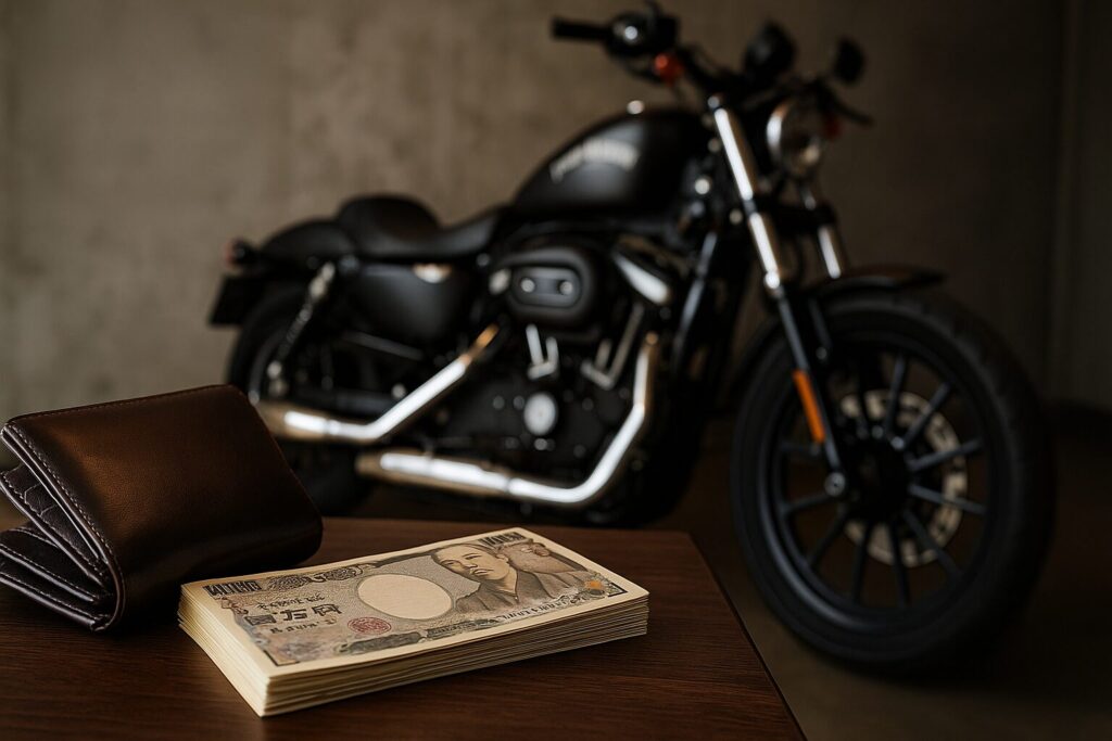 ハーレーをグーバイクで購入する時の注意点：大型バイクに乗るには年収はいくら必要？