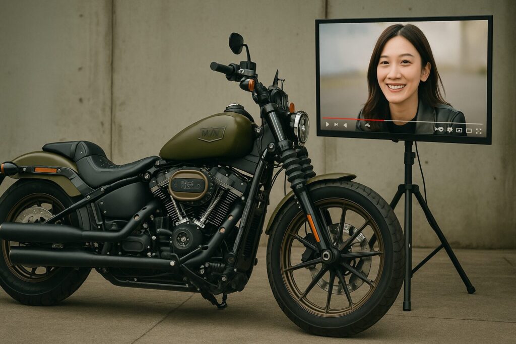 永野芽郁のハーレーの値段や排気量は何cc？車種とカスタムまとめ：愛車画像とyoutube動画まとめ