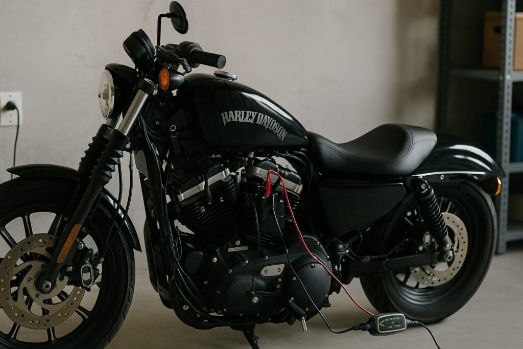 ハーレーの充電器を繋ぎっぱなしは安全？：バイクの充電器をつけっぱなしにしていいか