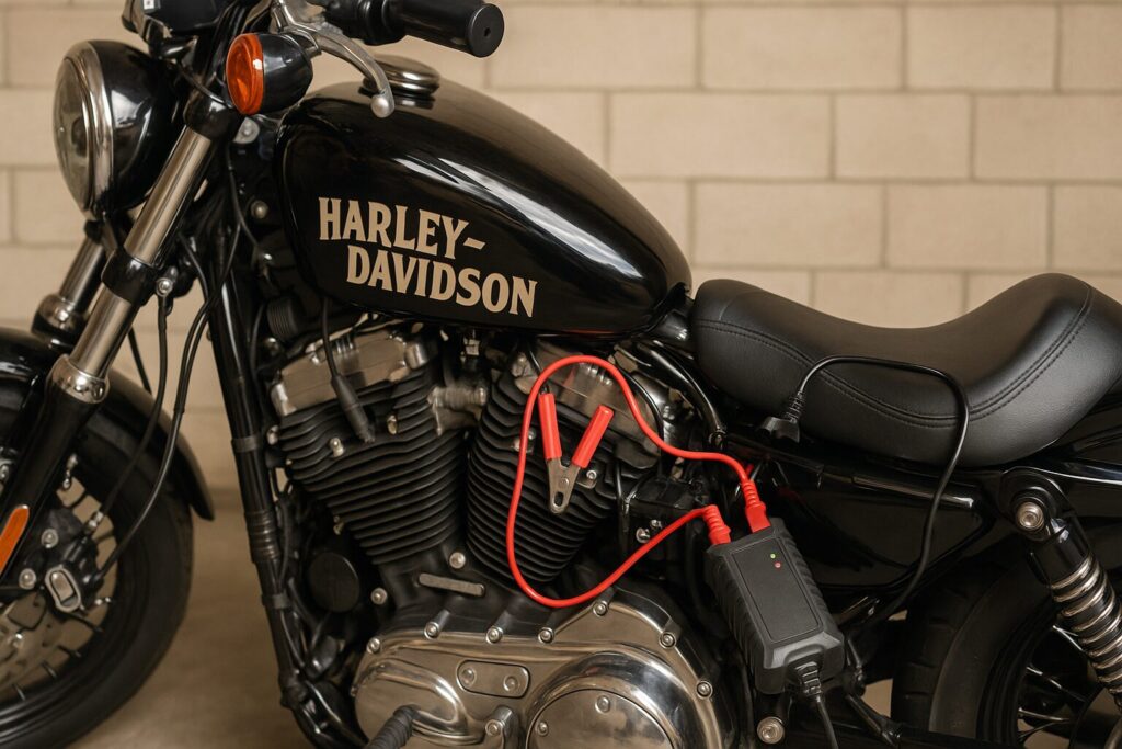 ハーレーの充電器を繋ぎっぱなしは安全？：ハーレーのバッテリー充電方法の基礎