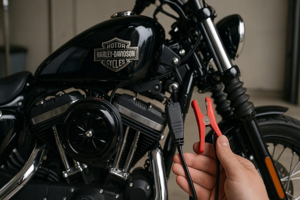 ハーレーの充電器を繋ぎっぱなしは安全？：充電器のコネクターの選び方