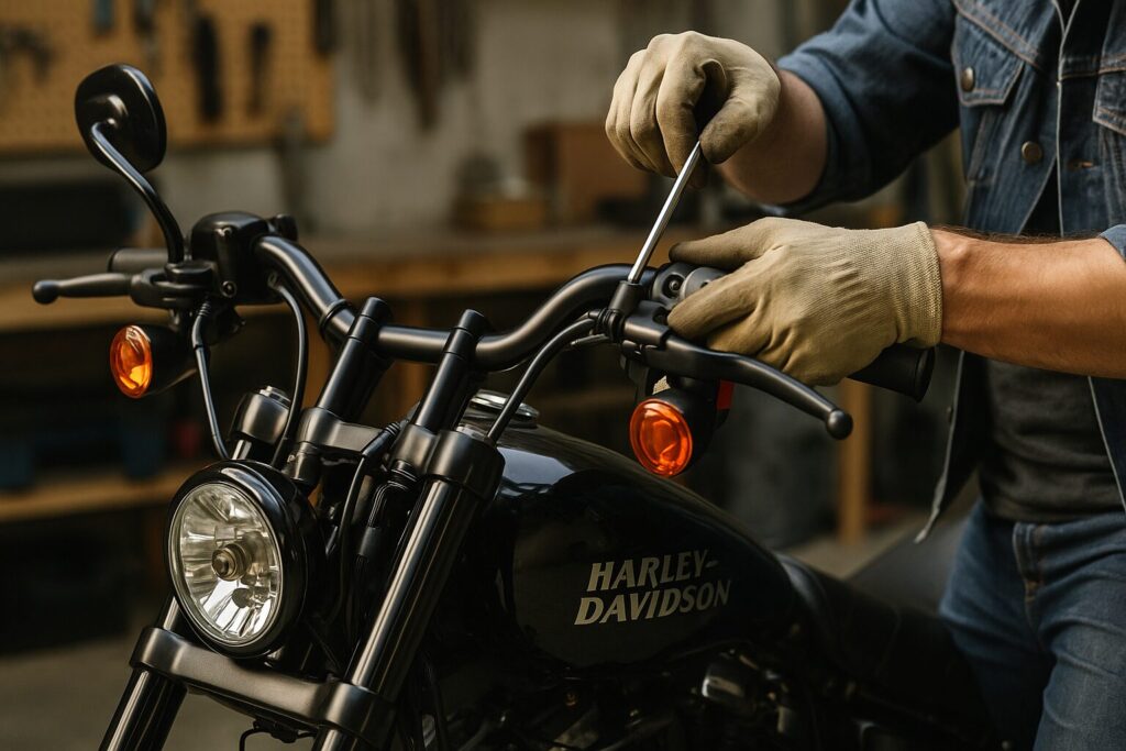 ハーレーのハンドル交換費用の相場と工賃比較|ハンドル交換を自分でのやり方は?