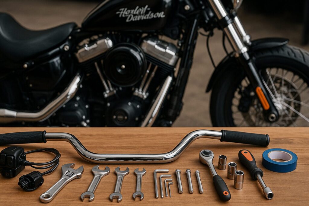 ハーレーのハンドル交換費用の相場と工賃比較|ハーレーのハンドル交換に必要なものは何