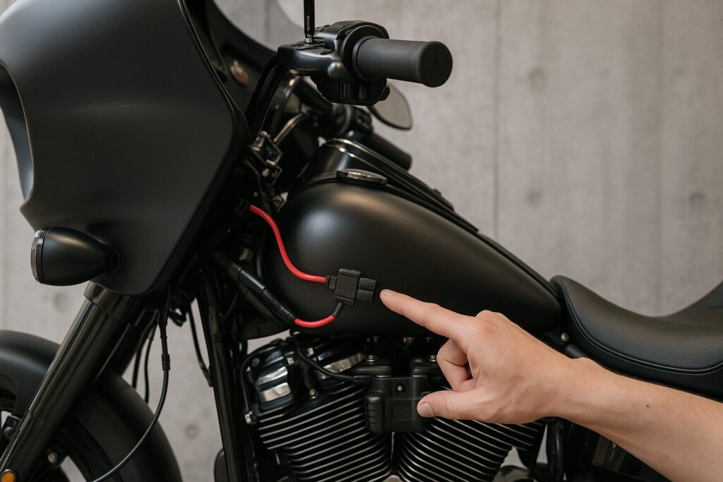 ローライダーstのacc電源の取り出しと注意点