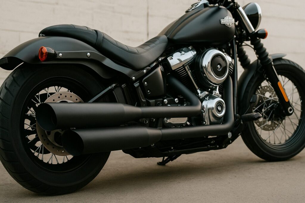 ハーレーのマフラーの車検通らない原因とは