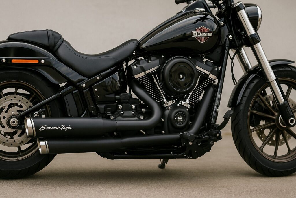 スクリーミンイーグルマフラーは車検対応か