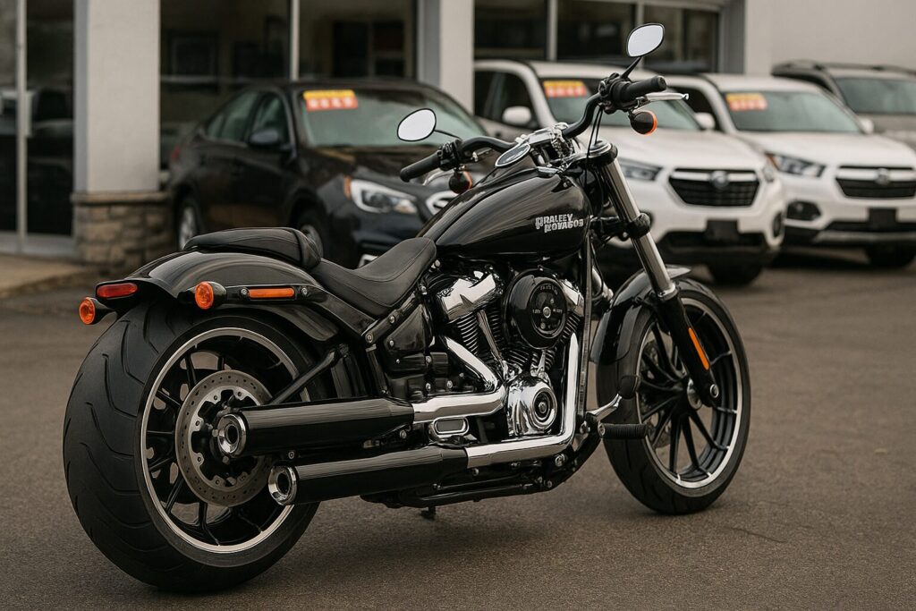 ハーレーのワイドタイヤの値段は?中古車は?