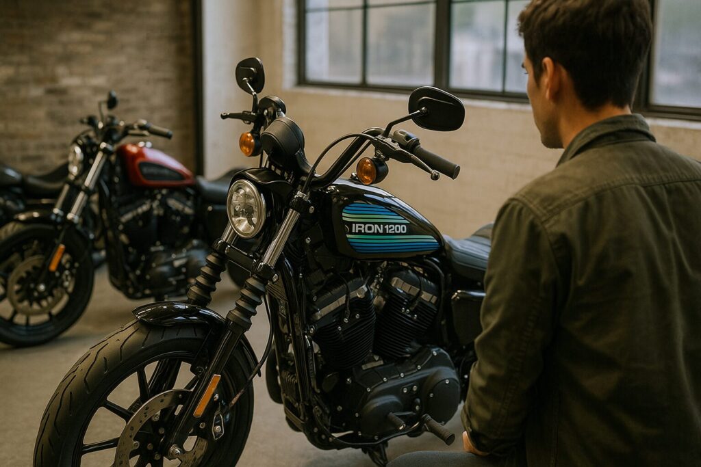 ハーレーアイアン1200のキムタク愛用モデルと相場を徹底解説：新車が買えない時の選択肢とは