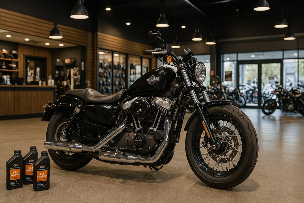 ハーレーのオイル交換費用の相場と節約術を徹底解説【初心者必見】：二輪館の料金相場とサービス