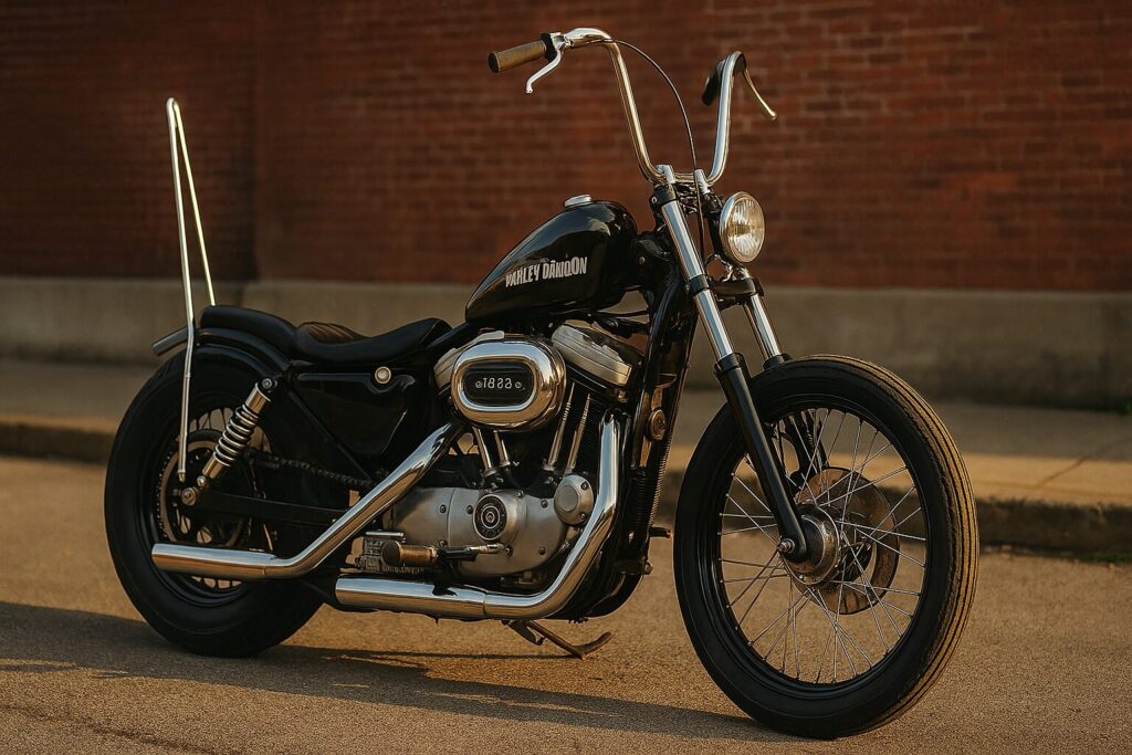 ハーレーのフリスコスタイルの特徴と中古選び完全ガイド【神奈川にも強い】:883のフリスコスタイルのカスタム例
