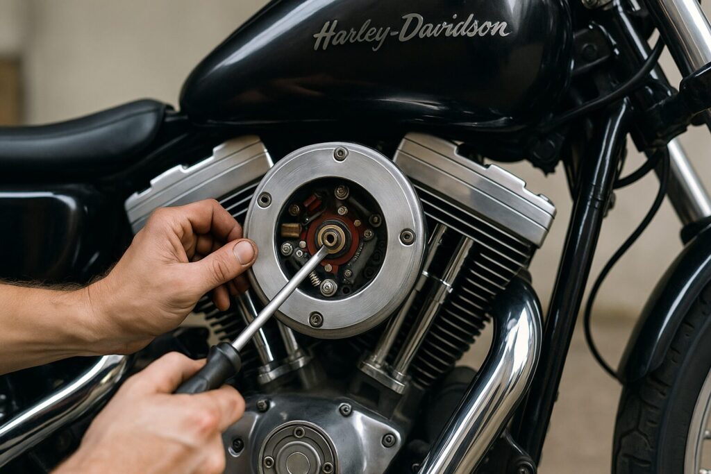ハーレーエボの点火時期の調整を完全解説｜失敗しない実践マニュアルフルトラの点火時期の調整の要点