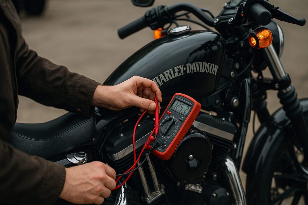 ハーレーのエンジンがかからない時にやってはいけないNG対処法：ハーレーのセルが弱い時のチェック