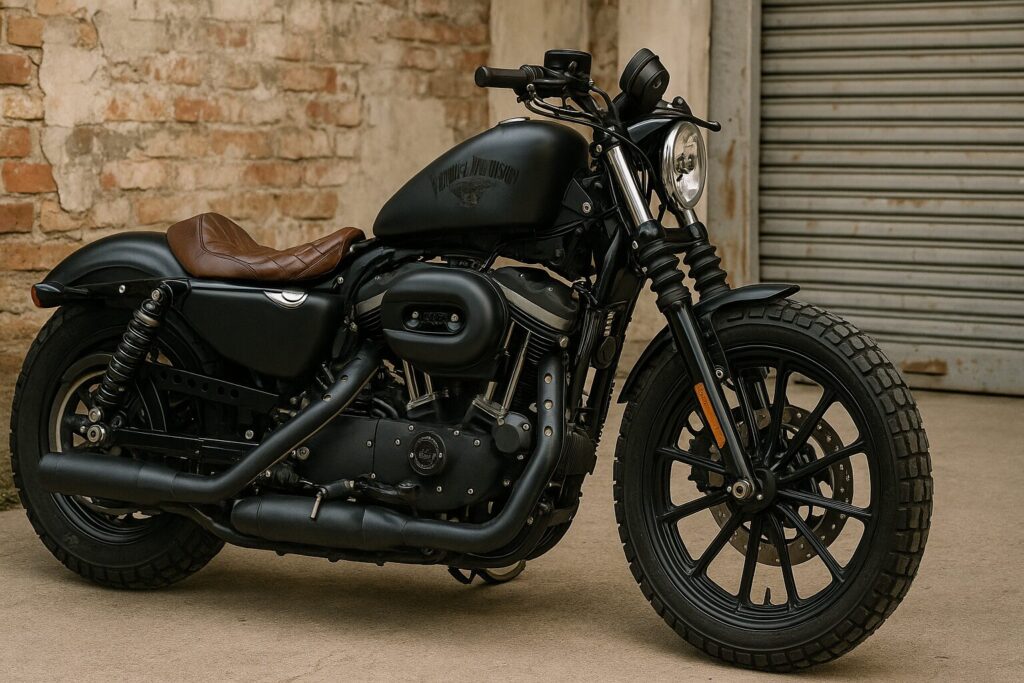 ハーレー883のカスタム完全攻略|費用と人気スタイル解説:アイアンベースを画像で見る