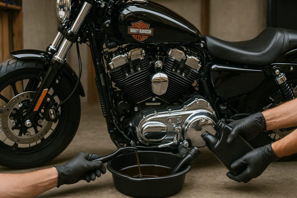ハーレーのオイル交換費用の相場と節約術を徹底解説【初心者必見】：オイル交換を自分で行うときの費用目安