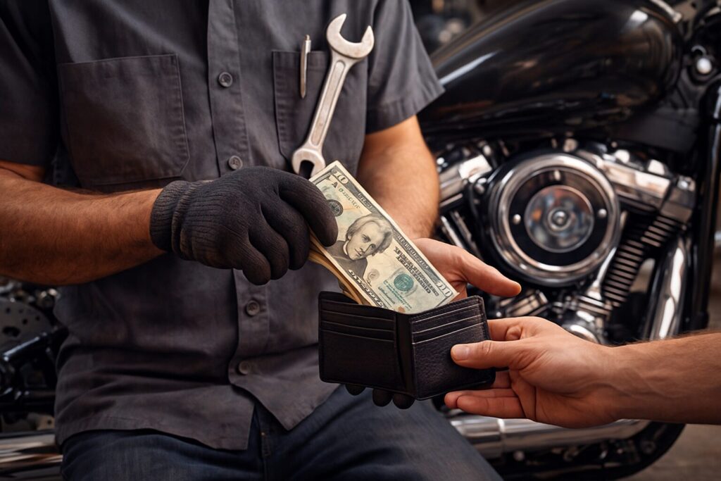 ハーレーのプライマリーオイルの代用で起きる不調と正しい対策まとめ:オイル交換時の費用の相場