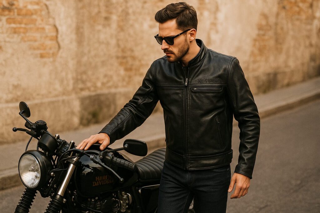 ハーレーの革ジャンの失敗しない選び方と最強コーデ術を徹底解説:カフェレーサーのレザージャケット選び