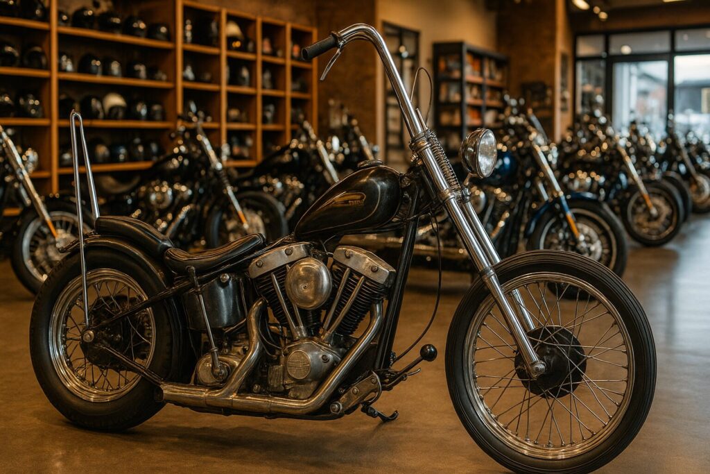 ハーレーのジョッキーシフトの中古に強い専門店と選び方を詳しく紹介：ショベルの中古専門店の選び方