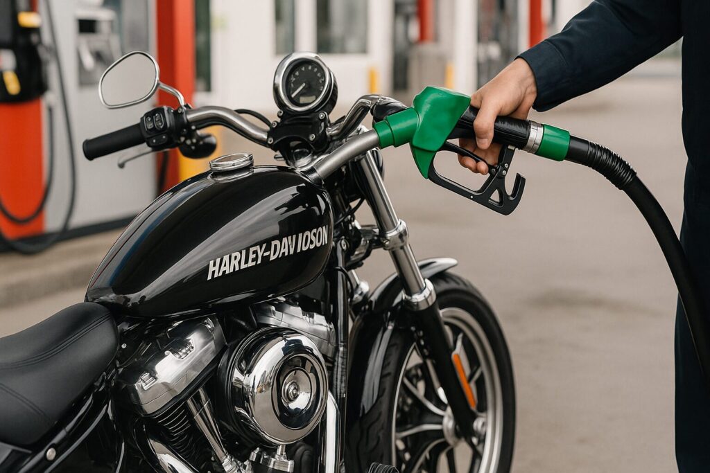 ハーレーの燃費の真実!排気量別の目安と節約できる走り方を徹底解説:ハーレーの燃料がハイオク指定の理由