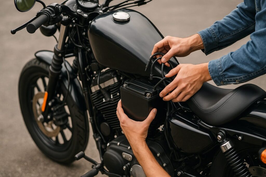 スポーツスターのバッテリー適合と交換を徹底解説する完全ガイド：自分でできるバッテリー交換の手順