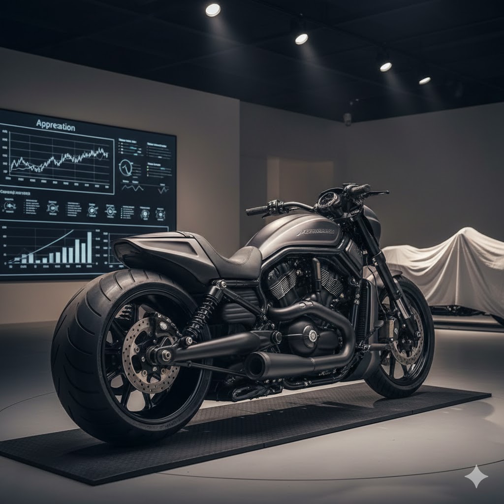 ハーレーのナイトロッドカスタムの真実!費用や雨宮仕様も解説:vロッドフルカスタム車の資産性