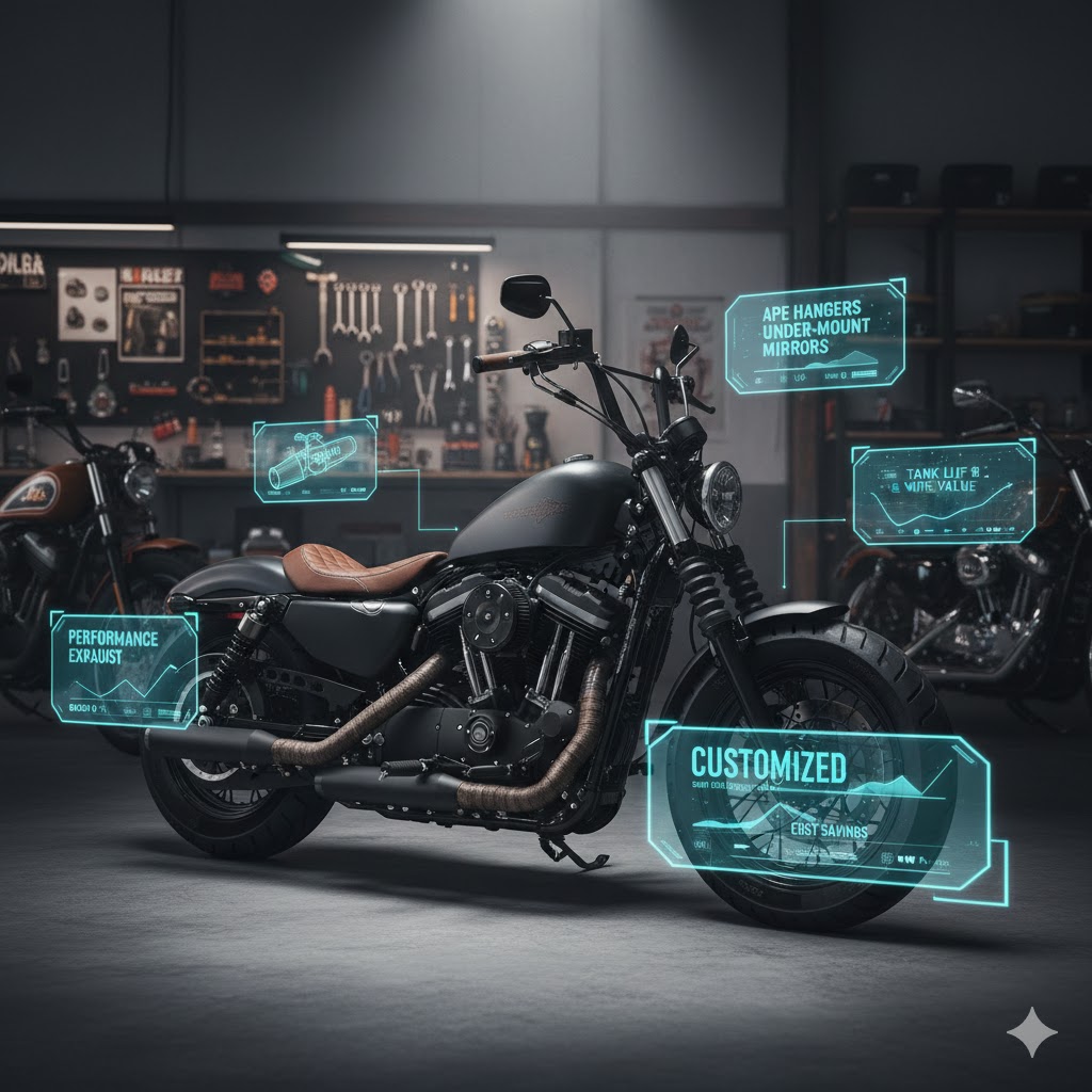 ハーレー48の新車が買えない状況を徹底解説!中古価格高騰の真実:お得なカスタム済み中古車の選び方