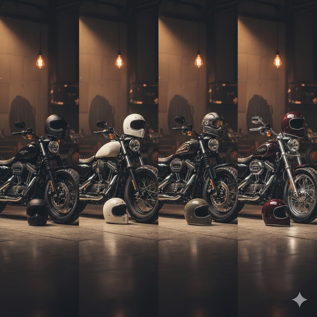 ハーレーに合うヘルメットは?フルフェイス決定版!厳選モデル:スタイル別のおすすめモデルを紹介