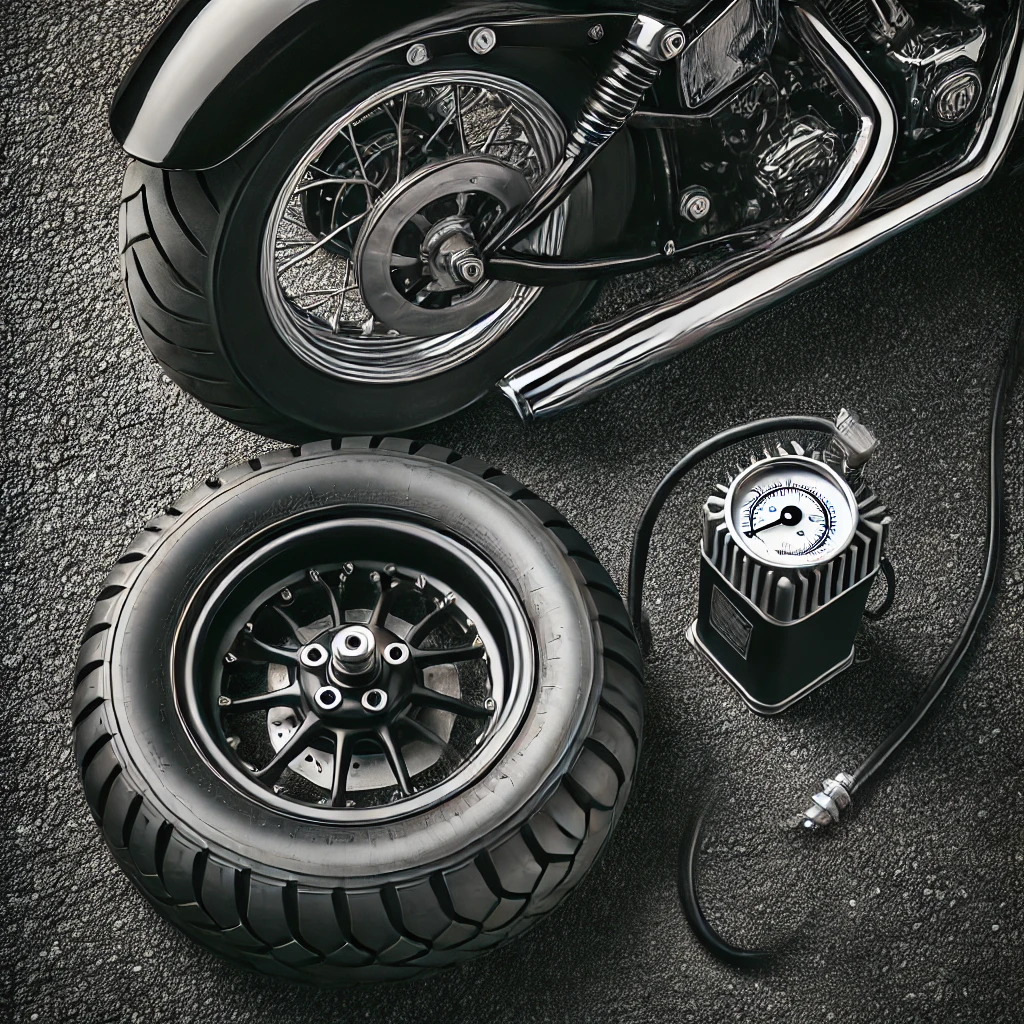 スポーツスターの空気圧の適正値と入れ方は?883や1200も解説:スポーツスターのタイヤ空気圧の重要性