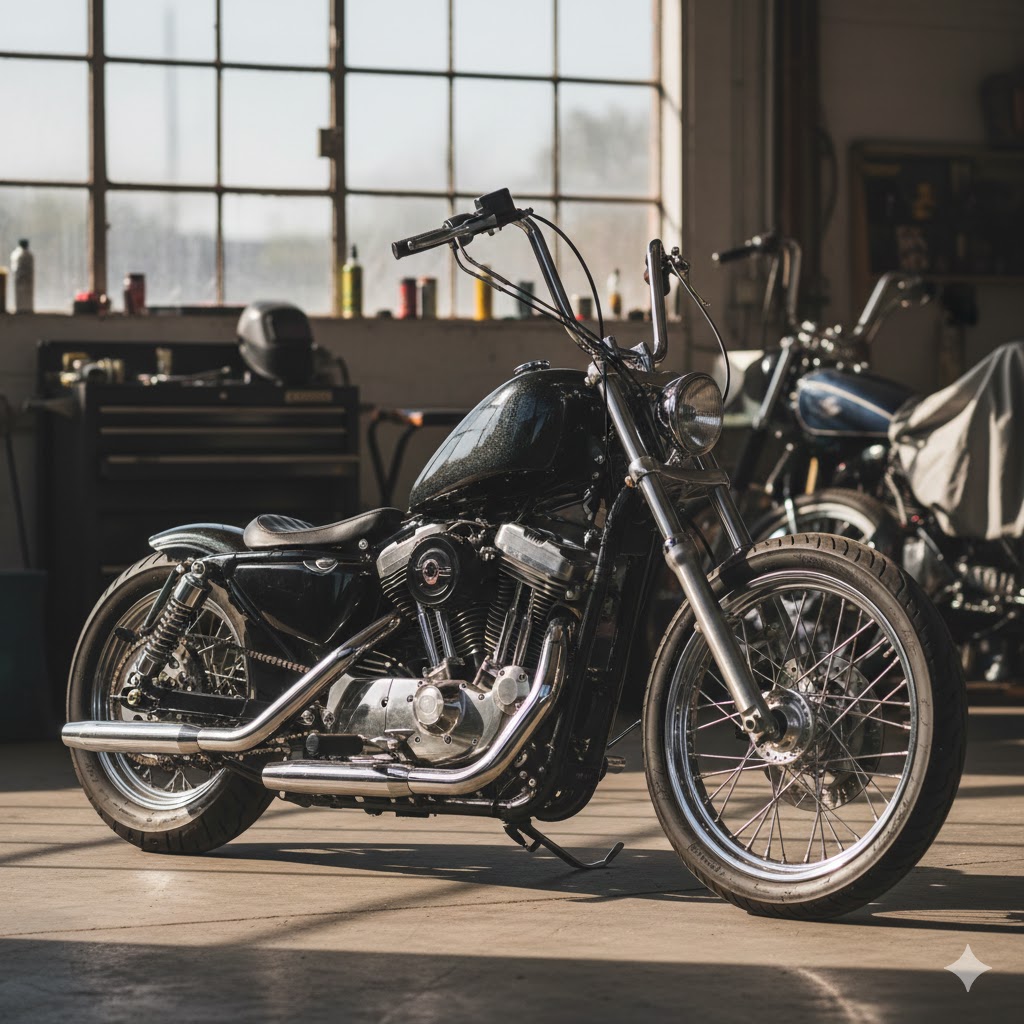 ハーレースポーツスターの全貌!歴史から中古価格まで徹底解説:チョッパースタイルの魅力と構築