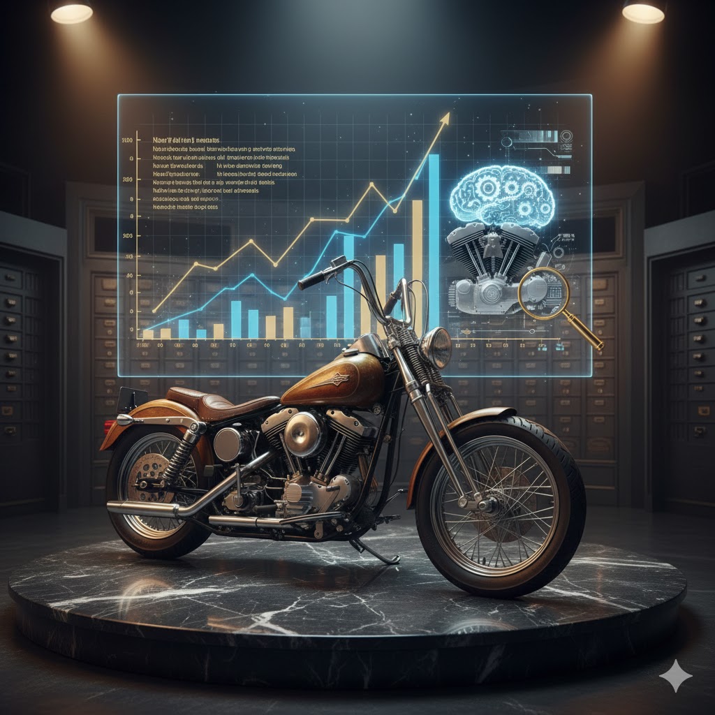 ハーレーが値崩れの真実2025!暴落モデルと鉄壁資産の二極化:ビンテージハーレーが値上がりの謎