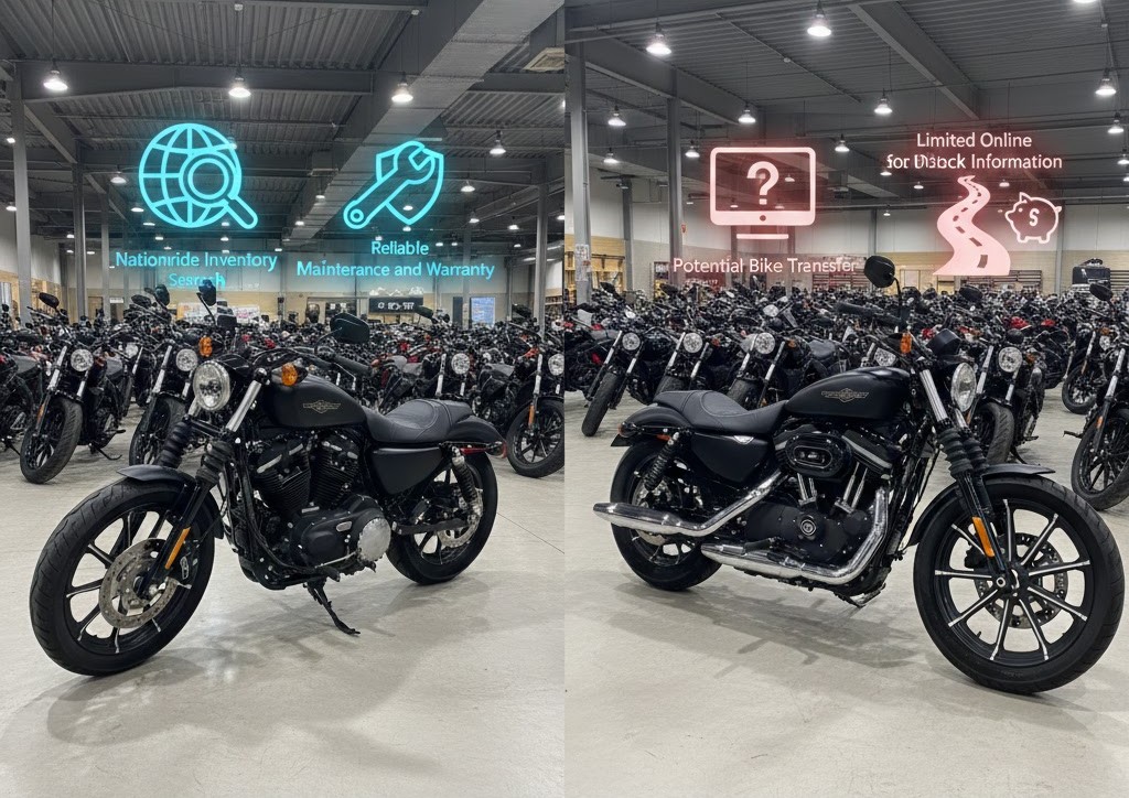 ハーレー883の中古をレッドバロンで買うべき?賢い選択肢を徹底解説:レッドバロンのメリット・デメリットを解説