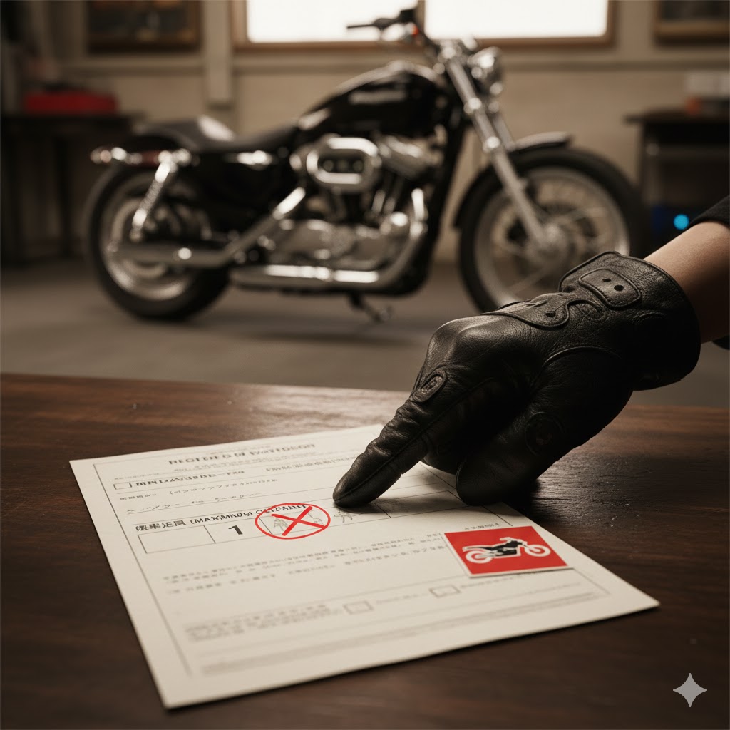 ハーレーで二人乗りを楽しむための車種選びと快適カスタムを徹底解説:中古車購入時の定員確認ポイント