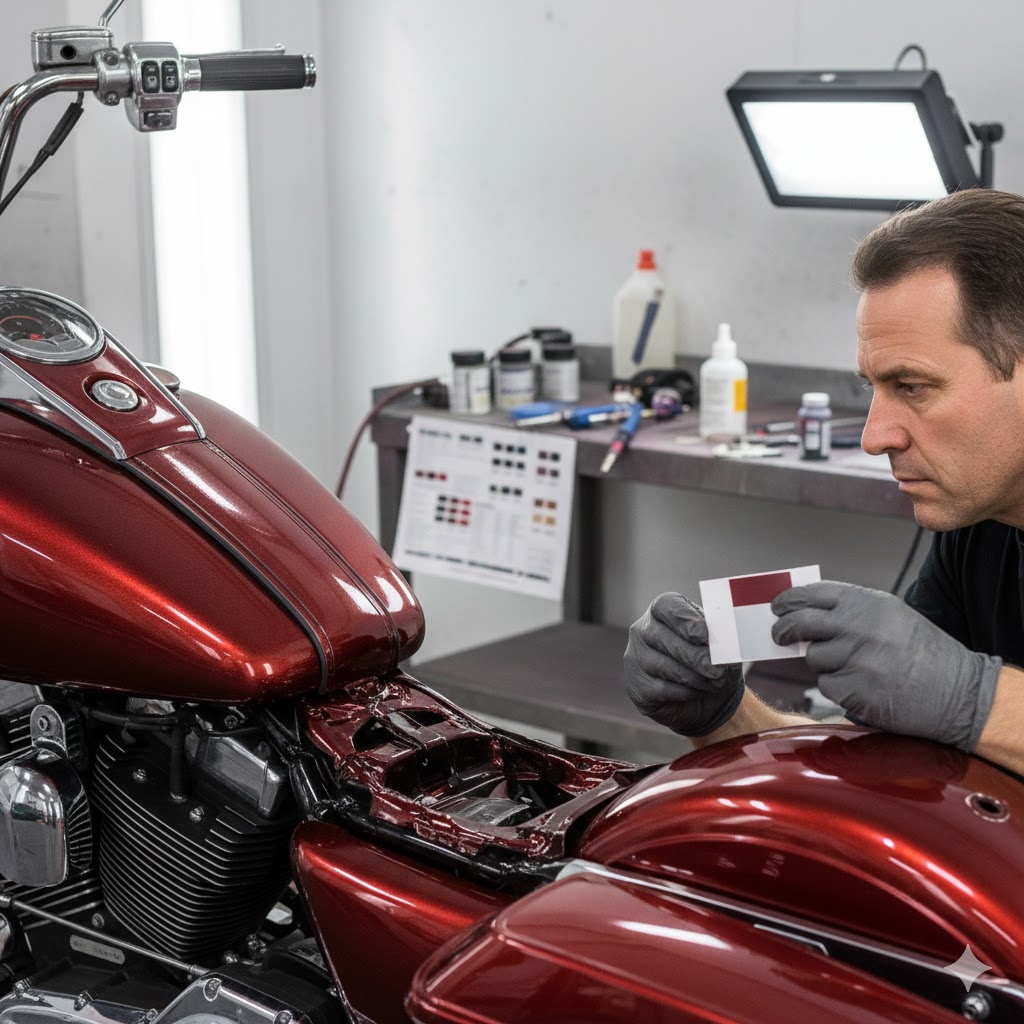 ハーレーのペイントカスタム完全ガイド!価格とデザインの種類:塗装で純正色は再現できるのか