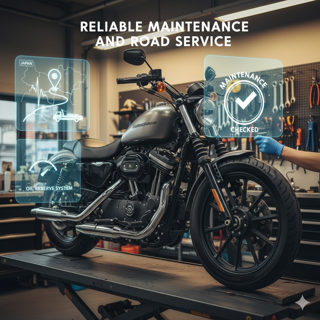 ハーレー883の中古をレッドバロンで買うべき?賢い選択肢を徹底解説:安心できる整備体制とロードサービス