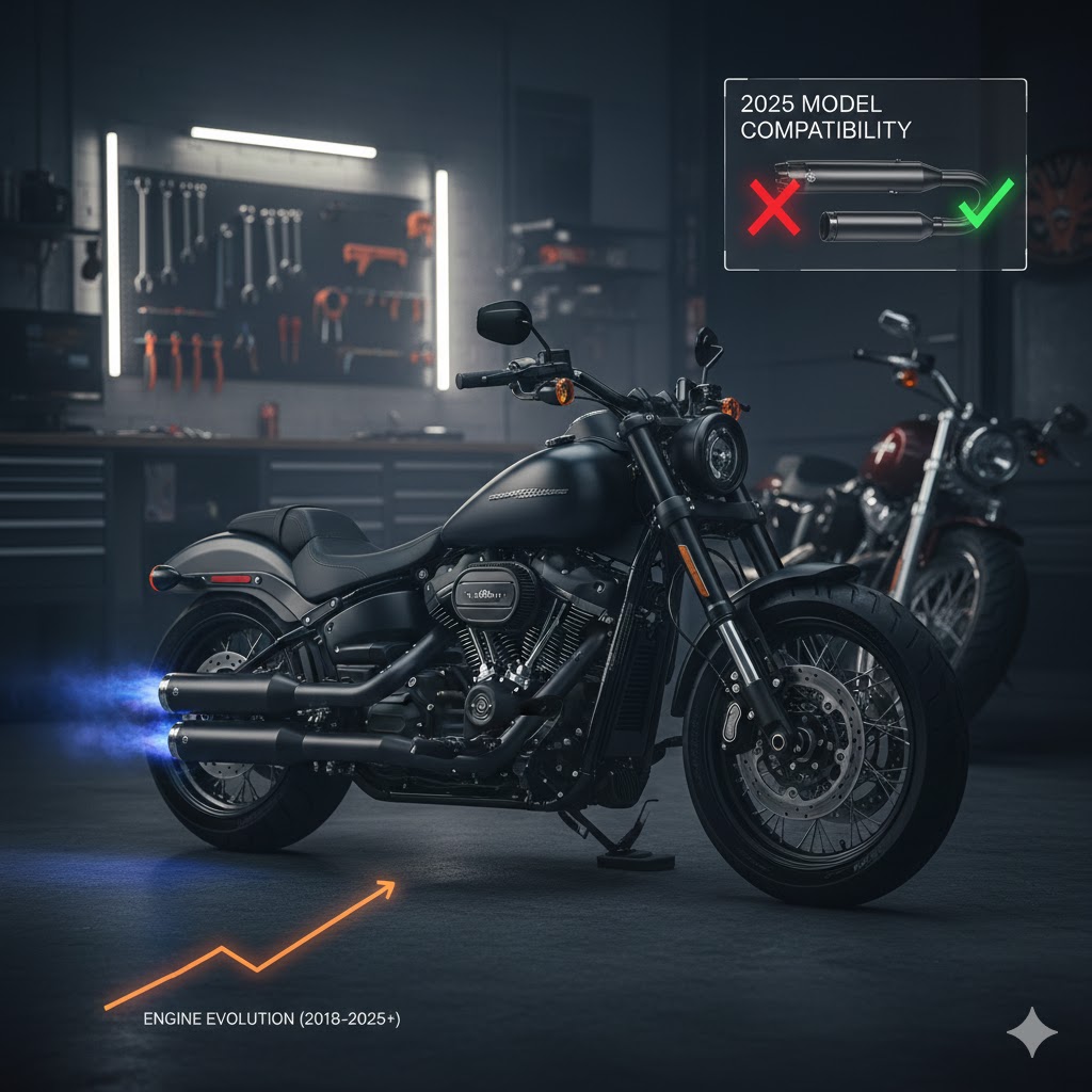 ハーレーのマフラーで重低音のおすすめはどれ?失敗しない選び方:必須のソフテイル重低音マフラー