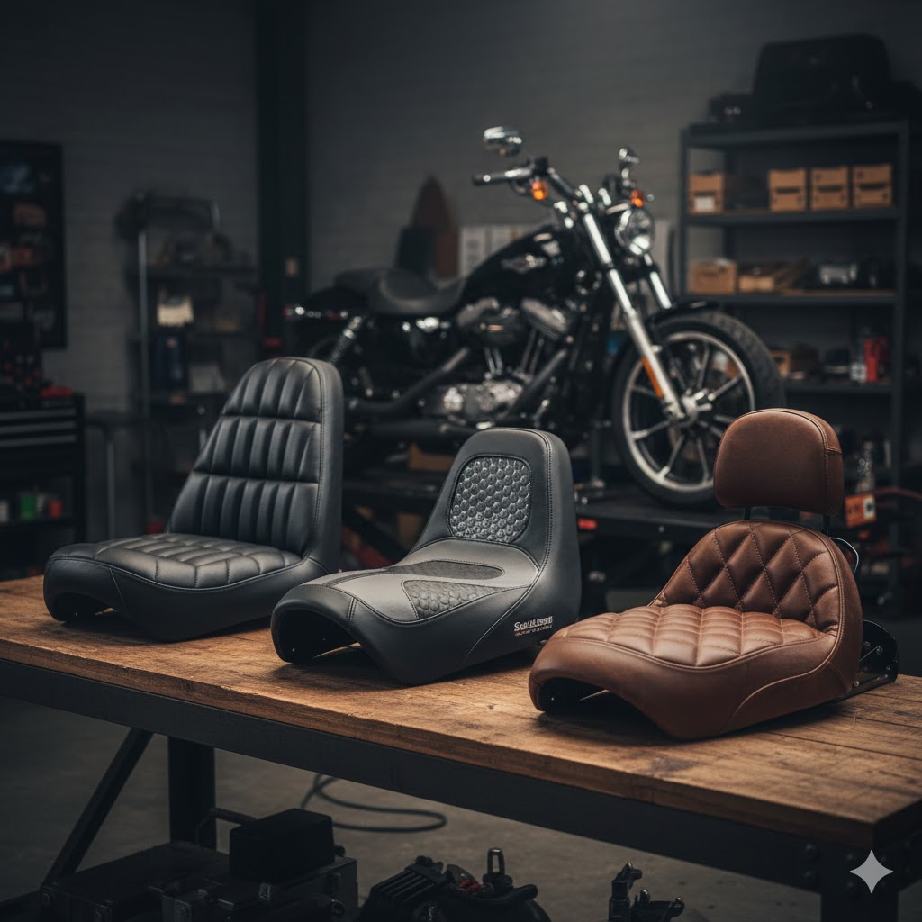 ハーレーで二人乗りを楽しむための車種選びと快適カスタムを徹底解説:快適なタンデムシートのおすすめ