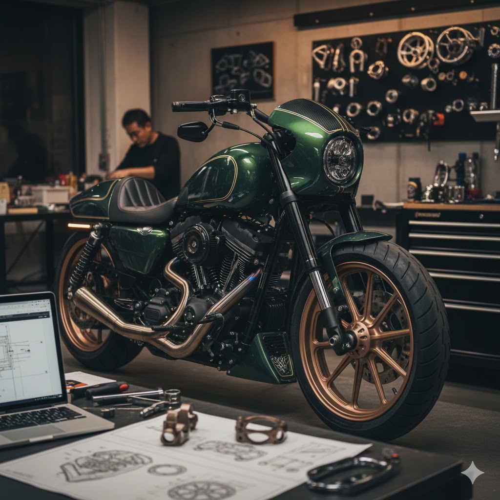 ハーレーの流行りのカスタム2025!トレンドと法規対応を徹底解説:日本の有名ショップの実力