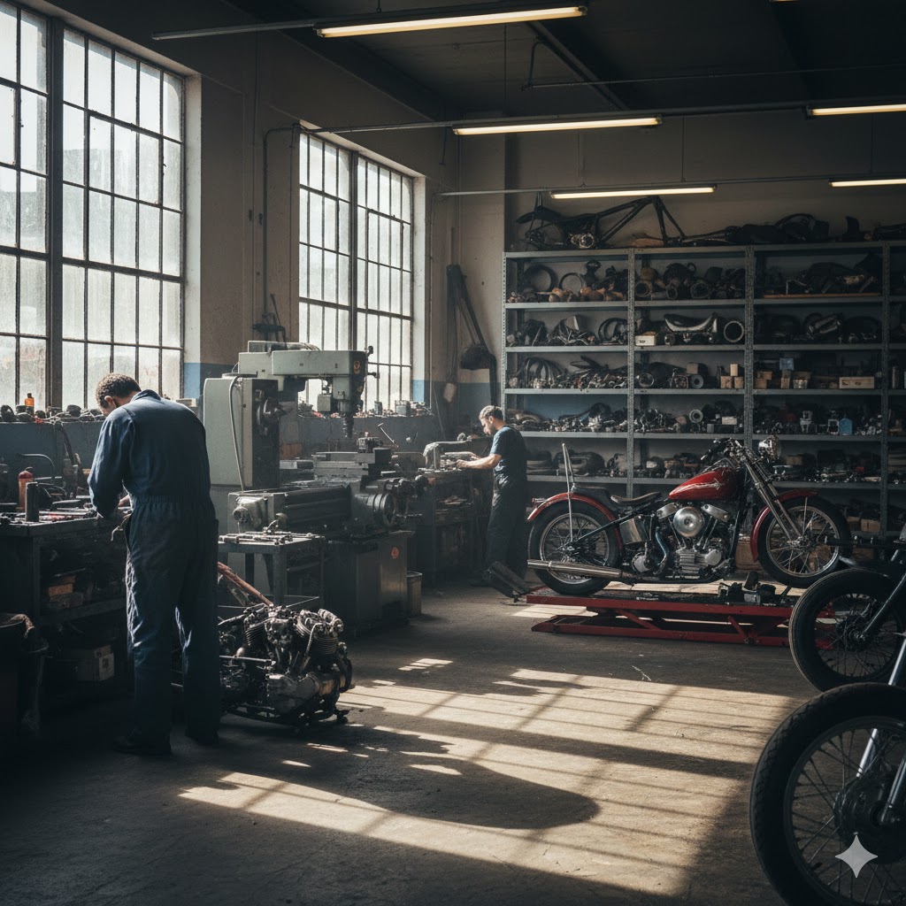 ハーレーのチョッパーカスタムの基礎と費用!購入前に知るべき全知識:旧車が得意な専門店の見分け方