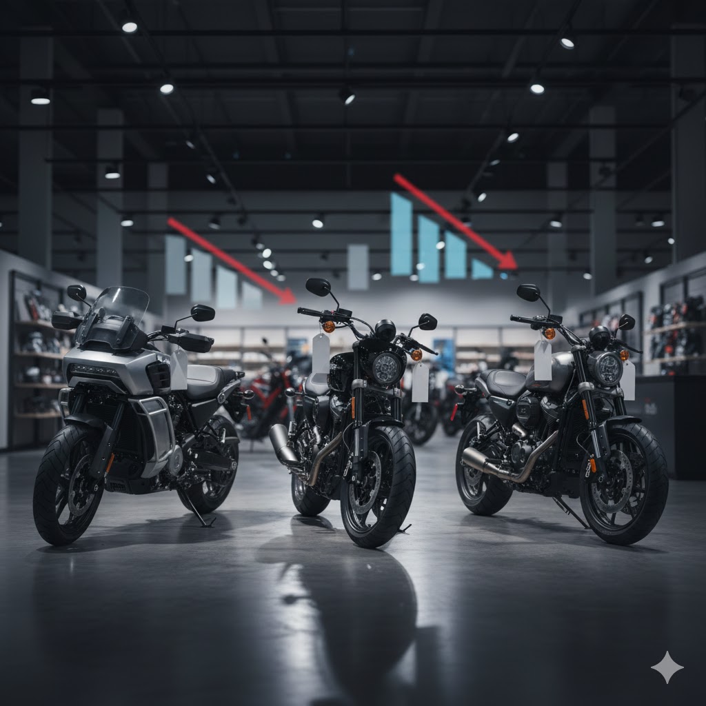 ハーレーが値崩れの真実2025!暴落モデルと鉄壁資産の二極化:最新不人気ランキングの傾向分析