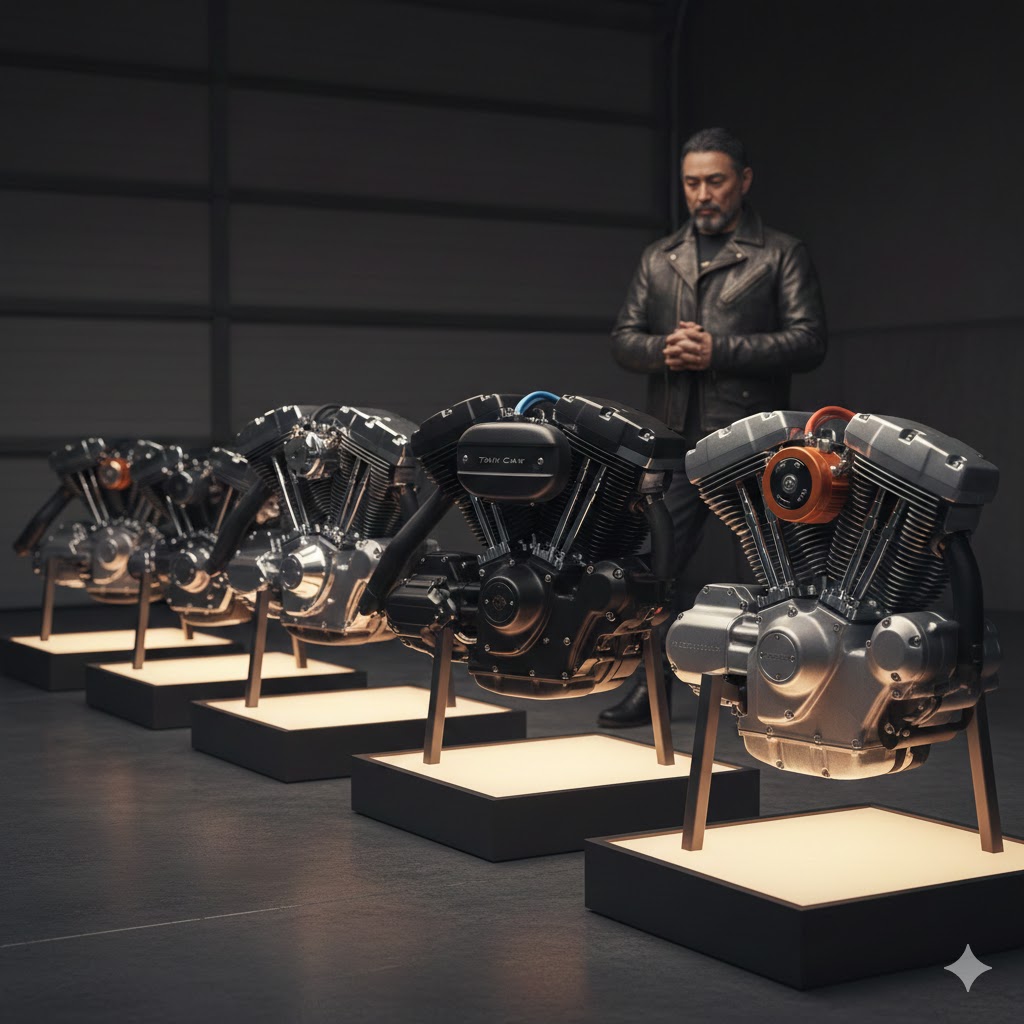 ハーレーは何ccから乗れる?普通免許モデルや排気量全車種一覧:歴代エンジンの排気量一覧と特徴