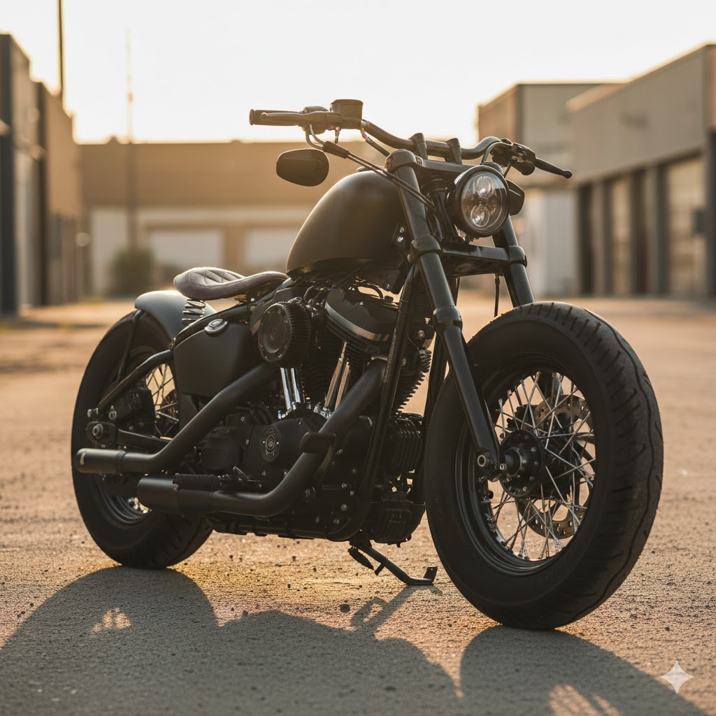 ハーレーの流行りのカスタム2025!トレンドと法規対応を徹底解説:無骨さが魅力のボバー
