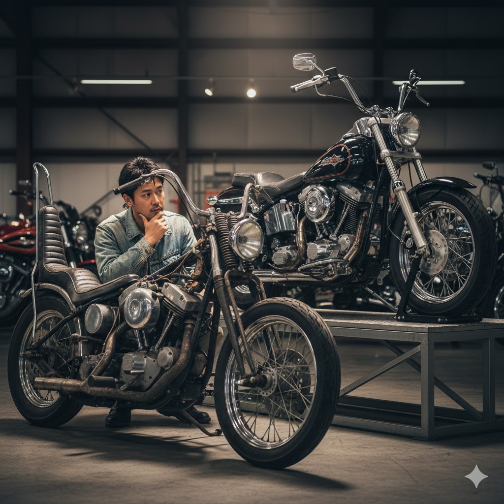 ヴィンテージハーレーの値段の真実!相場と維持費で失敗しない選び方:状態による差が激しいショベルの価格