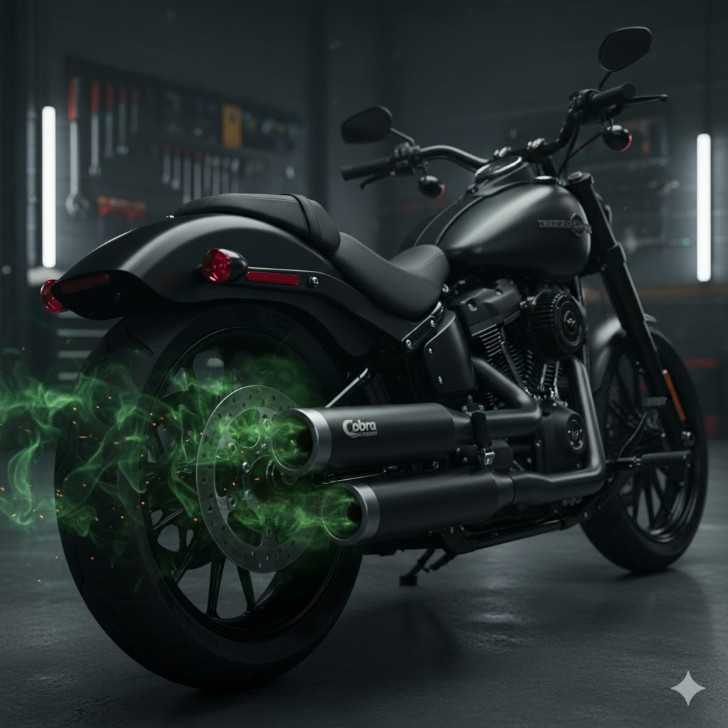 ハーレーのマフラーで重低音のおすすめはどれ?失敗しない選び方:独特な音質のコブラの特徴