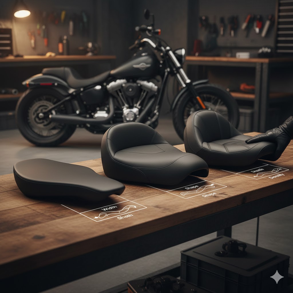ハーレーで二人乗りを楽しむための車種選びと快適カスタムを徹底解説:疲れないシート選びのポイント