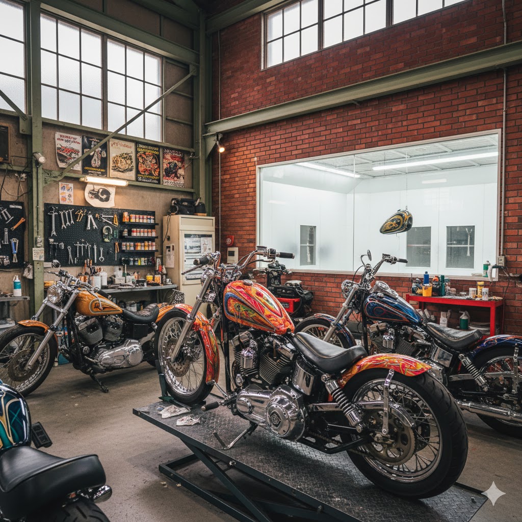 ハーレーのペイントカスタム完全ガイド!価格とデザインの種類:神奈川で探すおすすめ塗装店