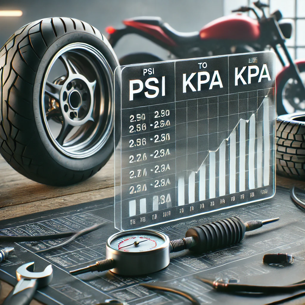 スポーツスターの空気圧の適正値と入れ方は?883や1200も解説:空気圧のkpa換算とは