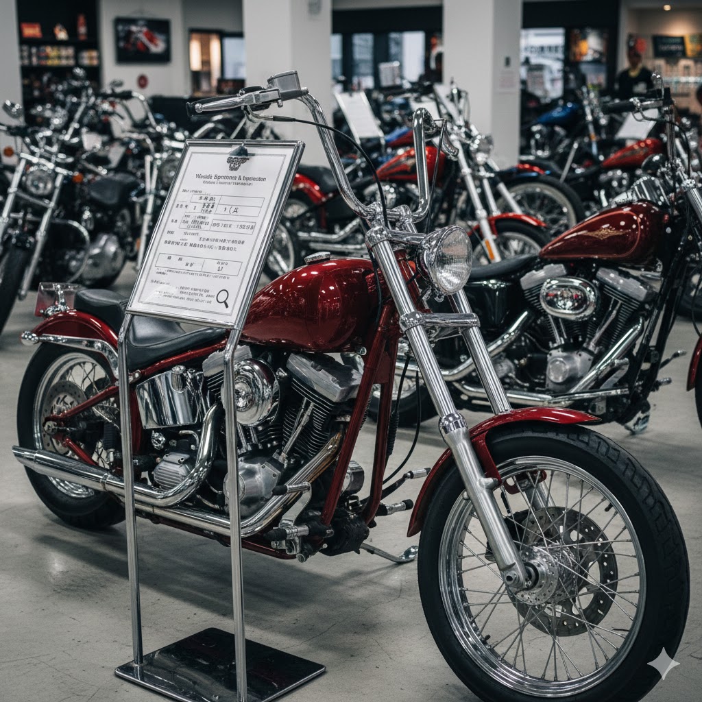 ハーレーのチョッパーカスタムの基礎と費用!購入前に知るべき全知識:販売されている車両の選び方