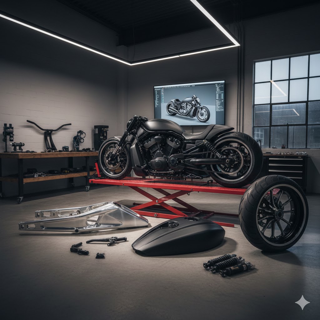 ハーレーのナイトロッドカスタムの真実!費用や雨宮仕様も解説:車両と改造費の値段シミュレーション
